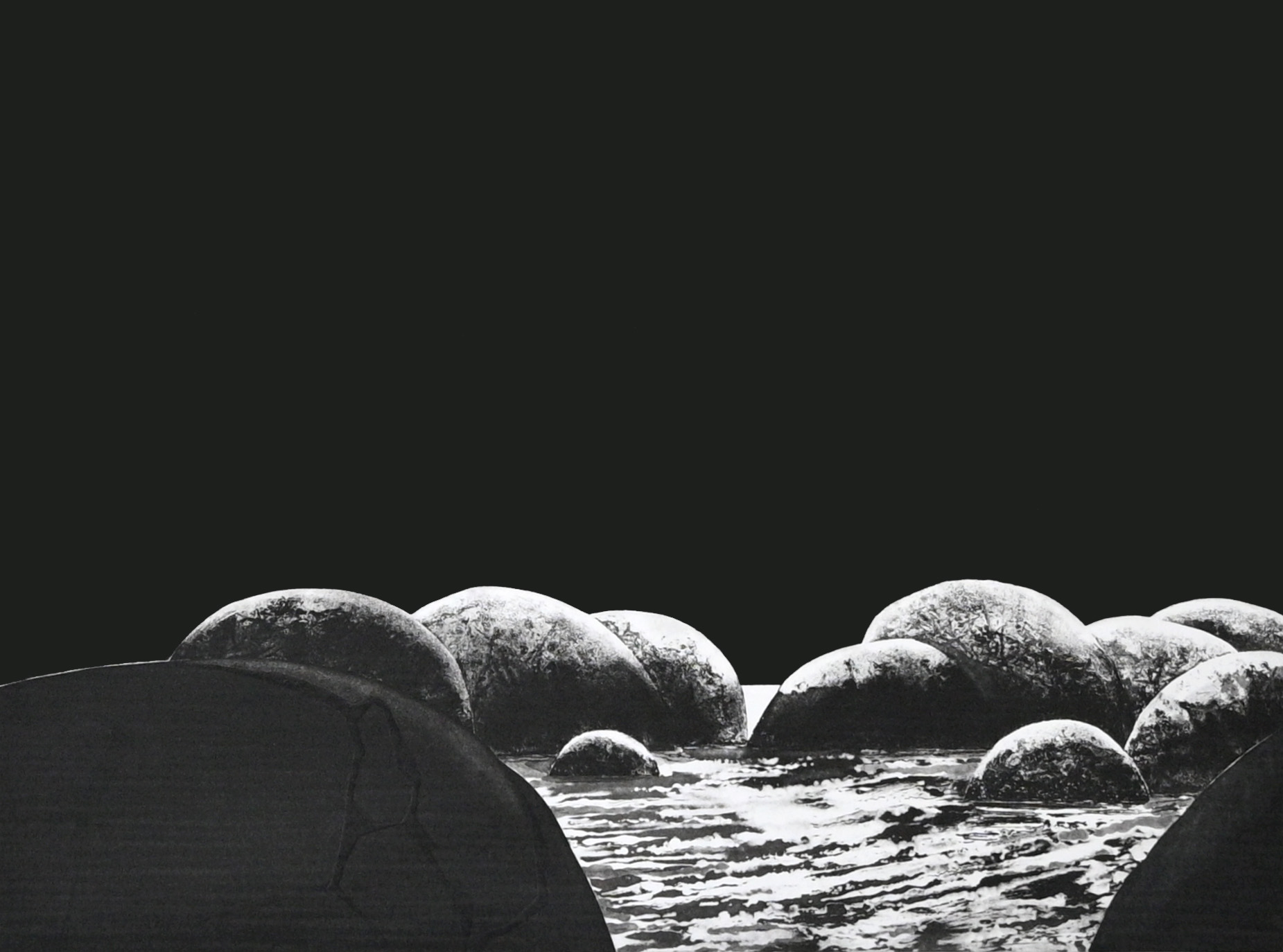 photo of boulders